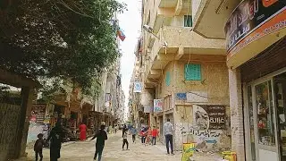 شارع السلام من شوارع الهانوفيل العجمى بكل تفاصيله لغاية من عند شارع أمين إسحاق لغاية شارع خير الله