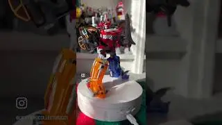 Bandai SMP translucent Dino Megazord #supersentaiseries #powerrangers #mmpr #mmprtoys