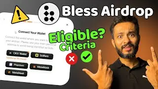 Bless Airdrop Eligibility Criteria | TIME to BlESS | Bless Airdrop Checker and Claim Soon.
