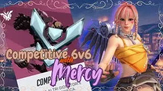 [PS5] Overwatch 2 - Competitive 6v6 with Mercy 285 level + almost 3 plat - Mercy Gameplay S20