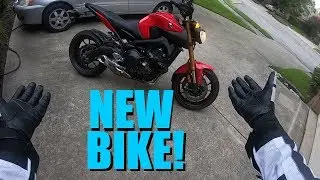 Первые впечатления от Yamaha FZ-09 Commute 2014 года