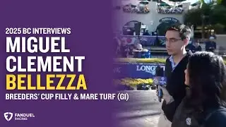 Walk The Paddock with Miguel Clement Trained BELLEZZA