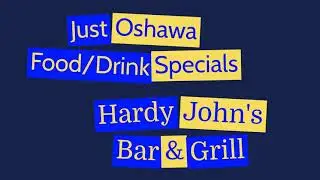 Hardy John's Bar & Grill Daily Food/Drink Specials Oct 2023