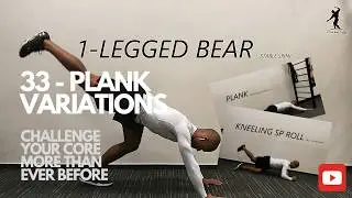 EASY WAY to FIX your LOWER BACK PAIN (33 PLANK VARIATONS)