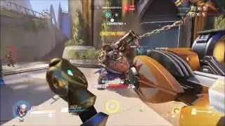 Overwatch (PTR 1.3.0) - 2600+ Reinhardt + RoadHog Hold