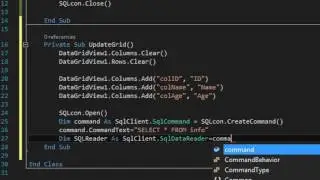VB 2015 (SELECT - UPDATE - INSERT) Using SQL Server