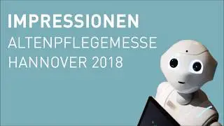Altenpflegemesse 2018 mit Roboter Pepper der Uni-Siegen