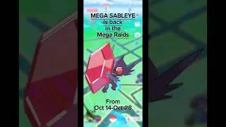 Top Counters for MEGA SABLEYE | Pok&eacute;mon Go | #pokemon #raid