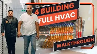 HVAC Installation Project: Custom In-Floor Heating & Mechanical Room Insights at 5 Star Storage