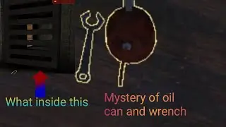 What is the mystery of oil can and wrench what inside the iron bar