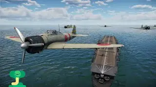 [War Thunder] Battle of the Coral Sea | Japanese Pacific Campaign (1941 - 1942) Playthrough #2