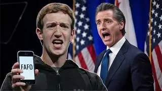 California FINDS OUT as Mark Zuckerberg DITCHES them over this! FAFO!