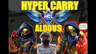 ALDOUS GAMEPLAY | SOLO MCL ALDOUS 500 STACK SAVAGE MANIAC - MOBILE LEGENDS