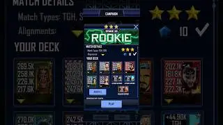 Rookie Campaign Level 15 #wwe #wwesupercard #supercard #campaign #level15 #fyp #wallseygaming