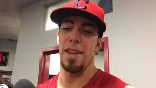 Bradley Zimmer reflects on first career hit, home run