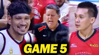 Galit na Galit si Coach Tim Cone sa Game 5! Takeover si CJ Pezez sa SMB! Comeback na Sana ng Ginebra