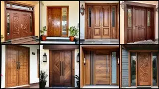 Modern Wooden Main Door Design | Latest Wooden Entrance Door Ideas