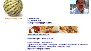 Confezionatrice di vaschette carne formaggio frutta ed alimenti vari