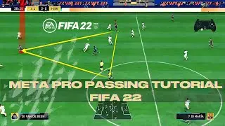 FIFA 22 META PRO PASSING TUTORIAL- *BUILD UP LIKE A PRO*//HOW TO BUILD UP IN FIFA 22?