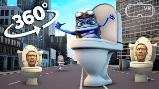 Skibidi Toilet 360&deg; Crazy Frog VR