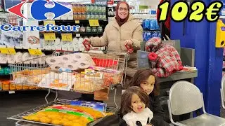 🛒 COMPRA CARREFOUR FAMILIA NUMEROSA/Esto necesitamos para EMPEZAR DE SEMANA