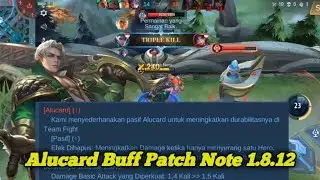 Alucard Buff Di Advance Server Patch Note1.8.12
