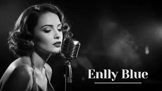 Enlly Blue - Blue Avenue | 1950s Soul Blues (Smooth Vintage Swing, Electric Piano & Brass Glow)