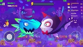 Eat Fish Io || Gameplay Mini Fish Game Gameplay || Game for Kids || Fishdom Gameplay