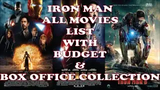 IRON MAN ALL MOVIES LIST WITH BUDGET & BOX OFFICE COLLECTION|2008 TO 2013|@KnowItTv1484