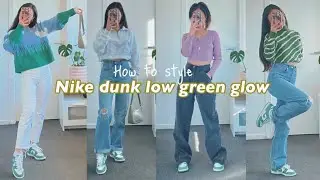 Видео о стиле Nike Dunk Low GREEN GLOW 🌿