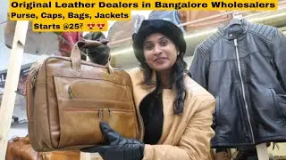 Original Leather Purse, Belt, Bags, Laptop Bags Dealers in Commercial Street Bangalore | Khushbu
