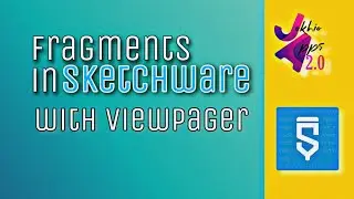 Using Fragments in Sketchware with viewpager