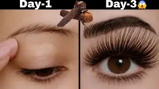 गारंटी है! सिर्फ 3 दिन में पलकें 20X तेज़ी से बढ़ेंगी - बस 1 बार लगा लो 😱Palkein or Eyebrow ko lamba