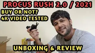 Procus Rush 2.0 Unboxing & Review l Free External Mic & Battery |