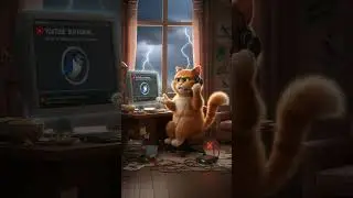 CAT VS LAG  Why My Bird TV Is Buffering! #dailyenglish #disney #readingeanglish