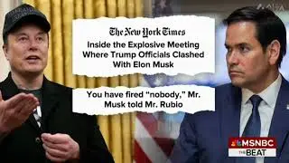 Elon musk Argue with Marco Rubio