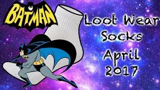 Loot Wear Socks April 2017 ~ Investigate~