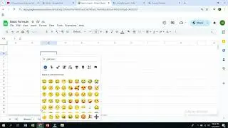 How to Insert Emoji in Google Sheets.