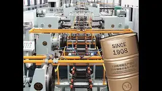 55 Gallon Steel-Drum Production Line(Output is 7-8 drums/minute )