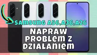 Napraw problem z działaniem Samsung Health Samsung A56,A36,A26