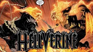 When Wolverine Becomes Ghost Rider? Meet Marvel&rsquo;s Hellverine! #wolverine #ghostrider #marvel #comic