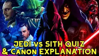 Are You a JEDI or SITH? | Official QUIZ and CANON Explanation
