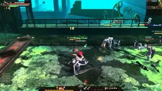 Rusty Hearts Gameplay Angela (Town & PvE combat) - MMO HD TV (1080p)