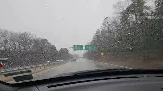 Un dia con mucha lluvia en la carretera 🚙🛻