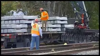 Laying ties on the FEC in Hollywood (16x Time-lapse)