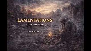 🌌✨LAMENTATIONS (אֵיכָה &mdash; Eikhah) Mourning, Judgment & the Mercy  Remains | Holy Scrolls | ITNOTL#024