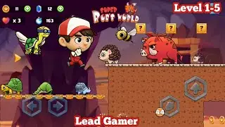 Super Rob's World Run Game Update Level 1-5   #gameplay #gaming #games #leadgamer