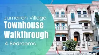 Townhouse Walkthrough in Dubai's Jumeirah Village Circle - Le Grand Chateau