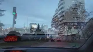 Paseando en coche por Badalona BARCELONA