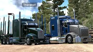 #76 | Kenworth T660 y T800 | Troseros De Oaxaca Ft The Wolf | Mapa Oaxaca | Ats v1.54